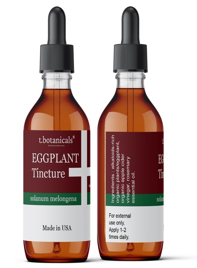 t.botanicals Eggplant Tincture, Eggplant Extract for Skin Disorders, Discolored Skin (4 oz) - Image 2